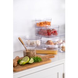 Compact Clear Opbevaringsboks Slim, 1,3 L