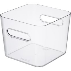 Compact Clear Opbevaringsboks Square L, 4,7 L