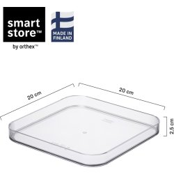 Compact Clear Square M+L låg