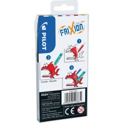 Pilot FriXion Colors Fiberpenne | 6 farver