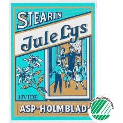 ASP-Holmblad Juletræslys 1, 2x11cm, hvid, 20 stk