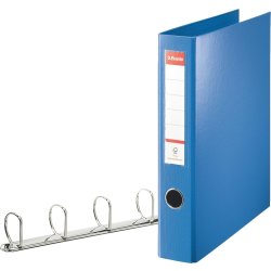 Esselte Maxi Ringbind | A4 | 4DR | Ryg 63mm | Blå