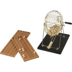 Bingo Tromle ø30 cm inkl. 90 numre