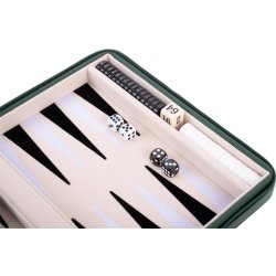 Brætspil Backgammon Rejsesæt 23x18 cm