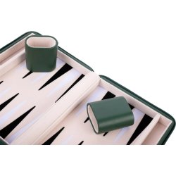 Brætspil Backgammon Rejsesæt 23x18 cm
