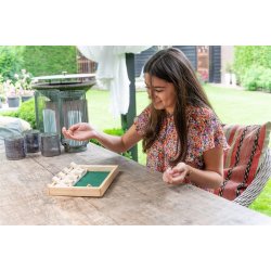 Shut the box 1 spiller inkl. 2 terninger