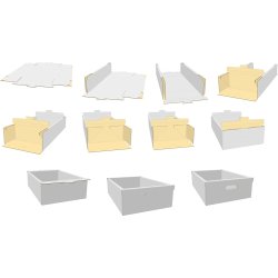 DryPack Mini Kasse | Bund+låg | 355x285x165 mm