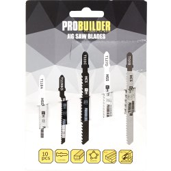 Probuilder stiksavsklinger, 10 dele