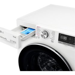 LG FV90VNS2QE vaskemaskine, 9 KG, hvid