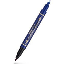 Pentel N75W Twin marker | Blå