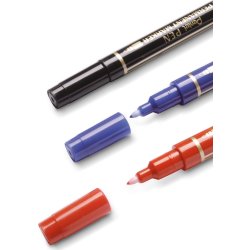 Pentel N75W Twin marker | Blå