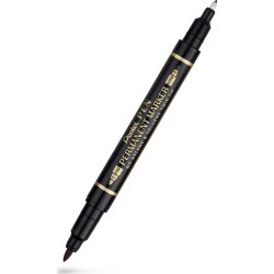 Pentel N75W Twin marker | Sort