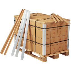 Kantliste | Pap | 50x50x4 mm | 1350mm