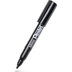 Pentel NN50 Permanent marker | Rund | Sort