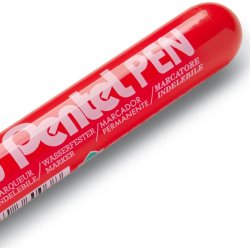 Pentel NN60 Permanent marker | Skrå | Rød