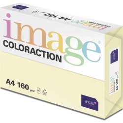 Image Coloraction A4, 160g, 250ark, Pale yellow