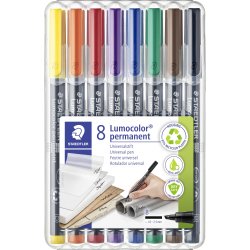 Staedtler 314 Permanent Marker | 8 farver