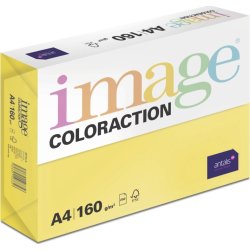 Image Coloraction A4, 160g, 250ark, Dark yellow