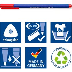 Staedtler Triplus Color Tusser | 20 farver