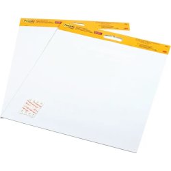 Post-it Flipoverpapir WallPad, 58x51 cm, 2 blokke
