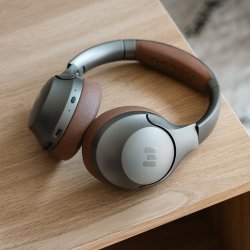 Miiego MOOVE45i PRO Høretelefoner, grå/brun