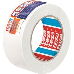 tesa gulvmarkeringstape, 50mm x 33m, hvid