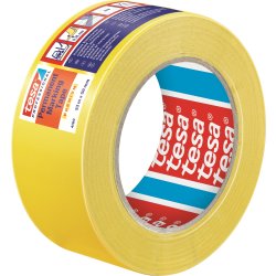 tesa gulvmarkeringstape, 50mm x 33m, gul