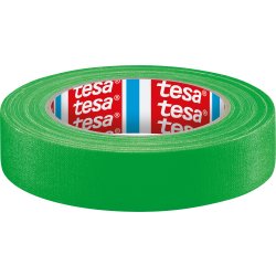 tesa selvlysende eventtape, 25mm x 19m, grøn