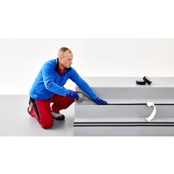 tesa skridsikker tape, 152mm x 15m, sort