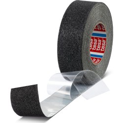 tesa føjelig skridsikker tape, 50mm x 18m, sort