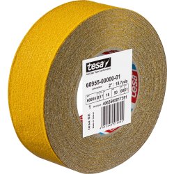 tesa føjelig skridsikker tape, 50mm x 18m, gul