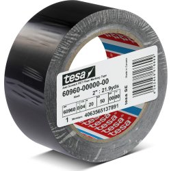 tesa slidstærkt gulvmark.tape, 50mm x 20m, sort