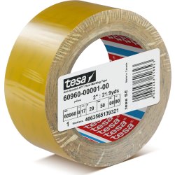 tesa slidstærkt gulvmark.tape, 50mm x 20m, gul