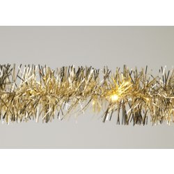 Guirlande m. LED, 10 m, champagnefarvet