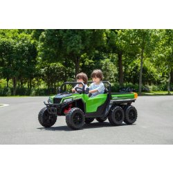 DEMO: Elbil Azeno Farmer Truck II, 24V, grøn