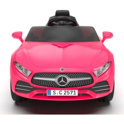 Elbil Mercedes CLS 350 børnebil, 12V, lyserød