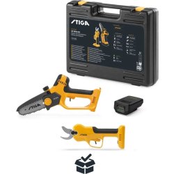 STIGA håndsav+grensaks SP100, 20V, inkl. batteri