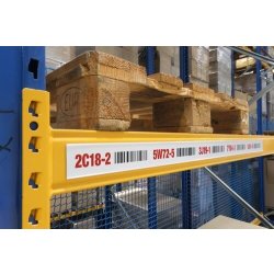 Durable Scanfix etiketholder, selvklæ. B1000xH62mm