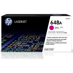 HP no 648A CE263A lasertoner, rød, 11000s