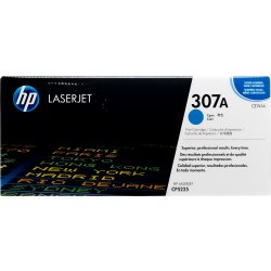 HP no 307A CE741A lasertoner, blå, 7300s