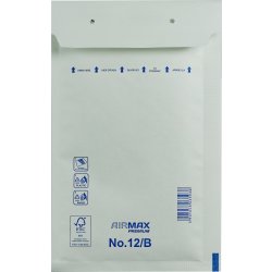 AirMax Boblekuvert | 12/B-W2 | 140x225 mm | Hvid