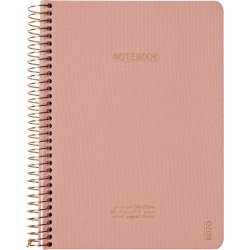 Kozo Premium Notesbog | A5| Linjeret| Muted Blush