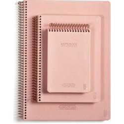 Kozo Premium Notesbog |A6 | Linjeret | Muted Blush