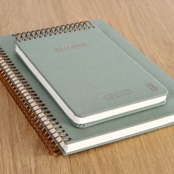 Kozo Premium Notesbog | A4 | Linjeret | Aloe Vera