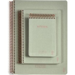 Kozo Premium Notesbog | A4 | Linjeret | Aloe Vera