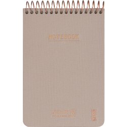 Kozo Premium Notesbog | A6 | Linjeret | Sand