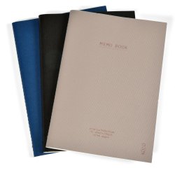 Kozo Premium Skrivehæfte | A5 | Linjeret | 3-pak