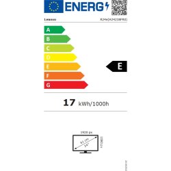 Lenovo R24e IPS 24" LED skærm