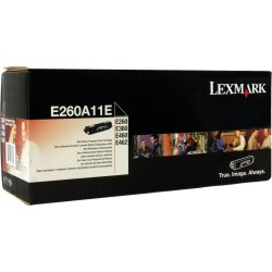 Lexmark E260A11E lasertoner, sort, 3500s