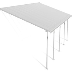 Palram Canopia Feria terr. overdæk, 4x7,8m, hvid